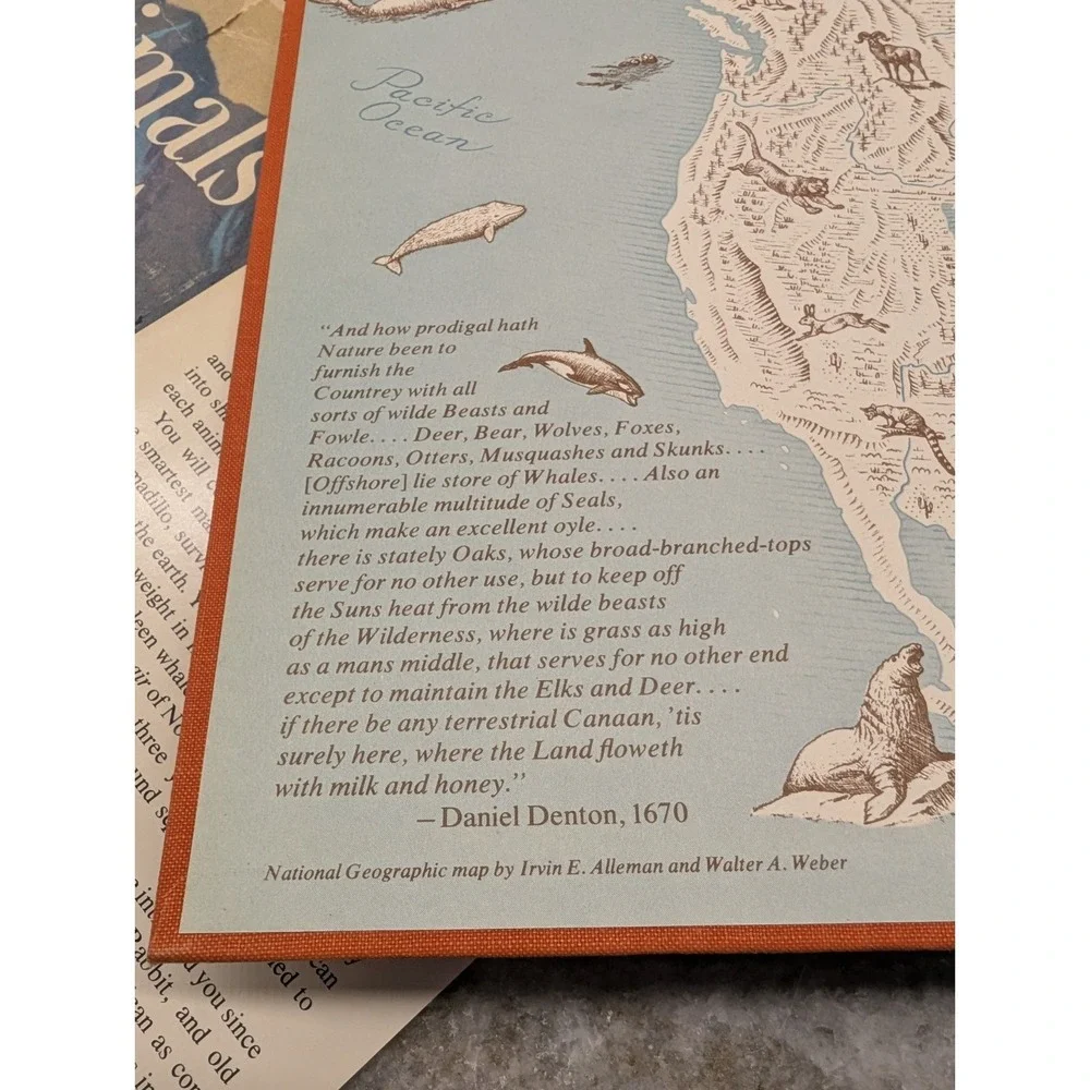 National Geographic Wild Animals Of North America VG HC